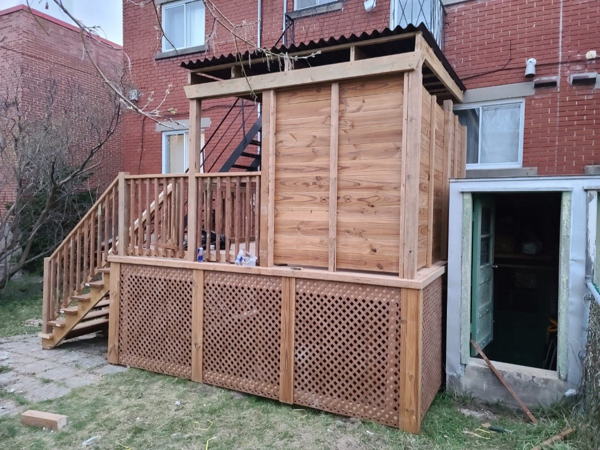 Terrasse en bois