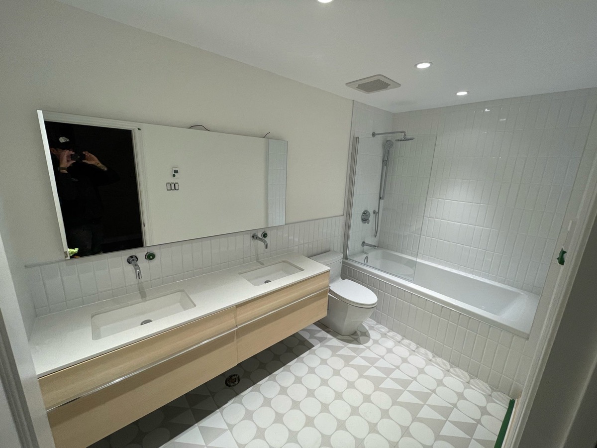 Salle de bain moderne